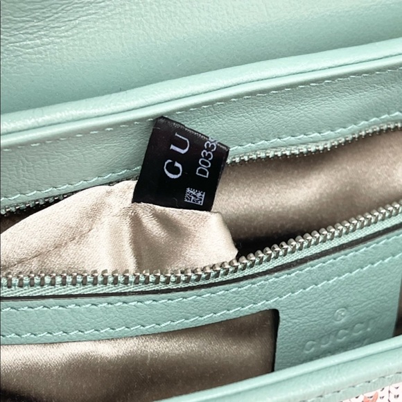 Gucci Limited Edition GG Marmont Sequins Pastel Crossbody Bag - Picture 8 of 12